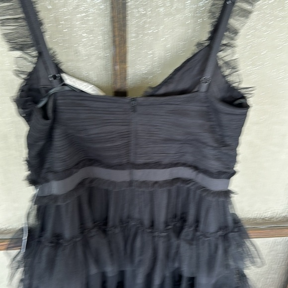 Betsy & Adam Women's Ruffled Tiered Gown size 12 new with tags - Picture 10 of 11